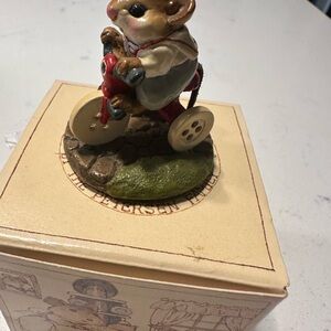 Mouse on Tricycle - Wee Forest Folk